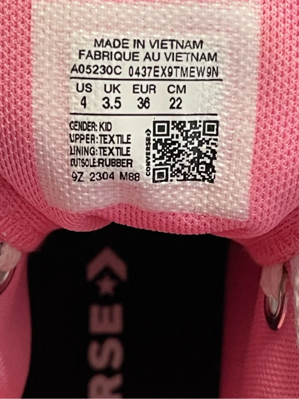 Converse Pink Glitter Platform High Tops